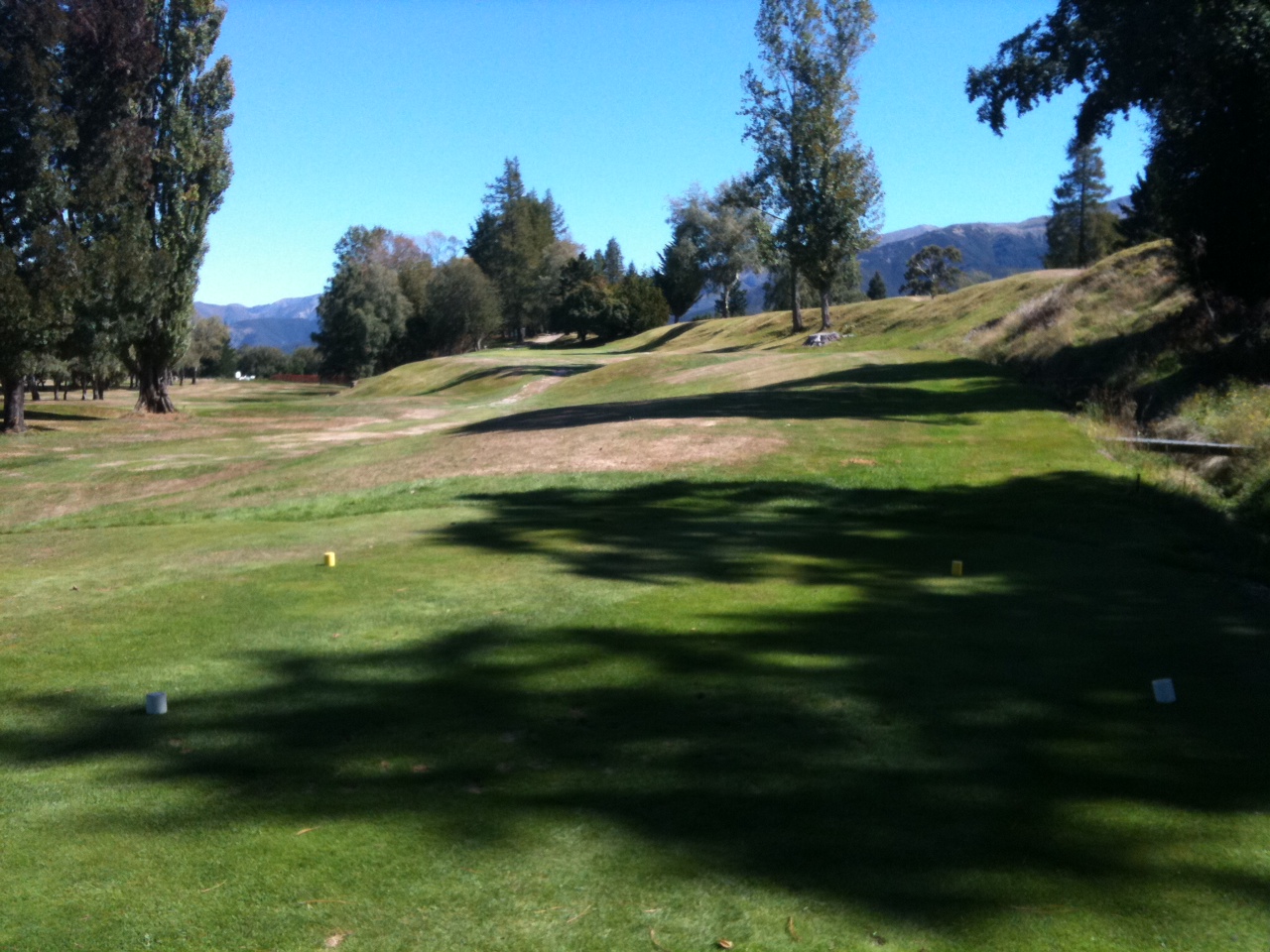 Hope Fault at Hanmer Golf Course